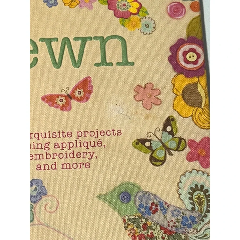 Lot 3 Sewing Craft Books Sewing with Whimsy, All Sewn Up, Kids My First Craft